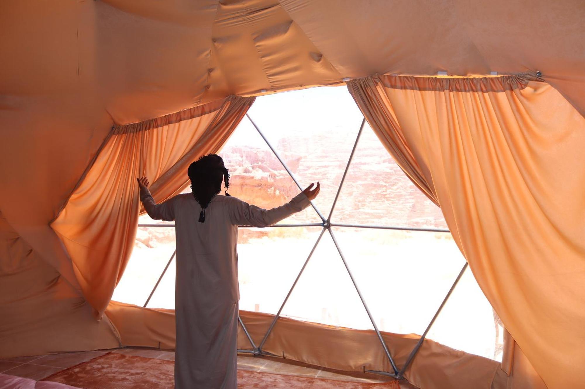 Wadi Rum Bubble Camp & Tour Εξωτερικό φωτογραφία
